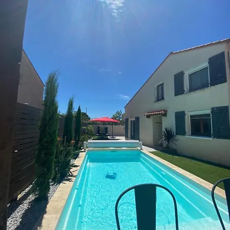 Jolie Villa Climatisee Piscine Parking Perpignan Exterior photo