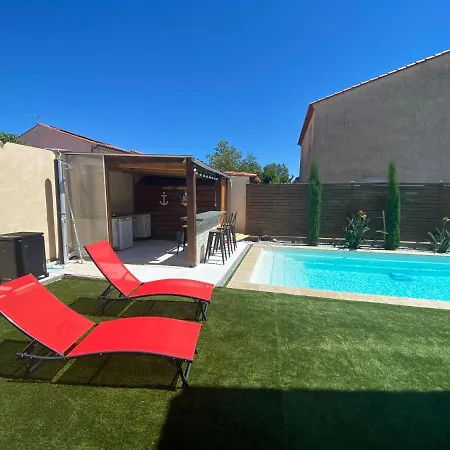 Jolie Villa Climatisee Piscine Parking Perpignan Exterior photo