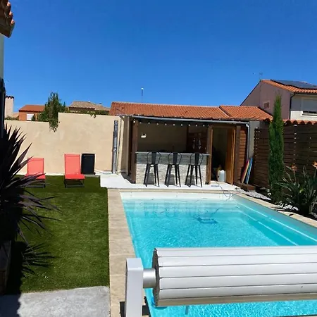 Jolie Villa Climatisee Piscine Parking Perpignan Exterior photo
