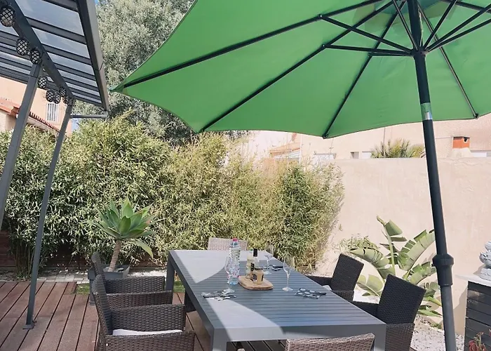 Jolie Villa Climatisee Piscine Parking Perpignan